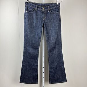 Citizens of Humanity Ingrid Low‎ Rise Flare Jeans Womens 28 Dark Wash Stretch